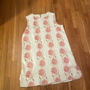 NWOT Cute Floral Sleeveless  Shift Dress  Size L